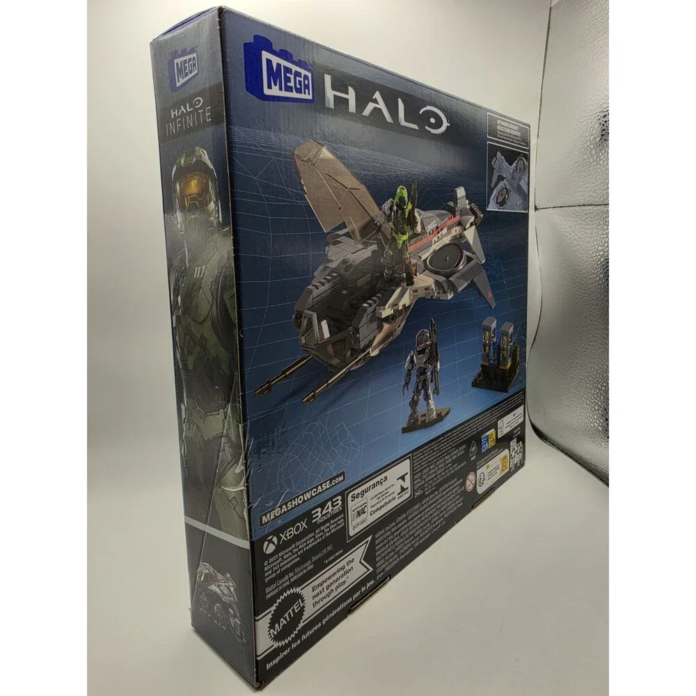 MEGA Halo Infinite UNSC Arctic Burn Wasp 342-Piece Building Set HXL04 13+